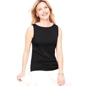 Classic Black Hugo Buscati Tank - Zip Back/Fully Lined!
